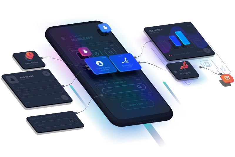 Web Development Illustration